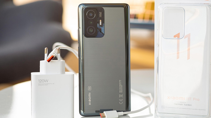 Camera chính 108 MP siêu nét trên 11T Pro 